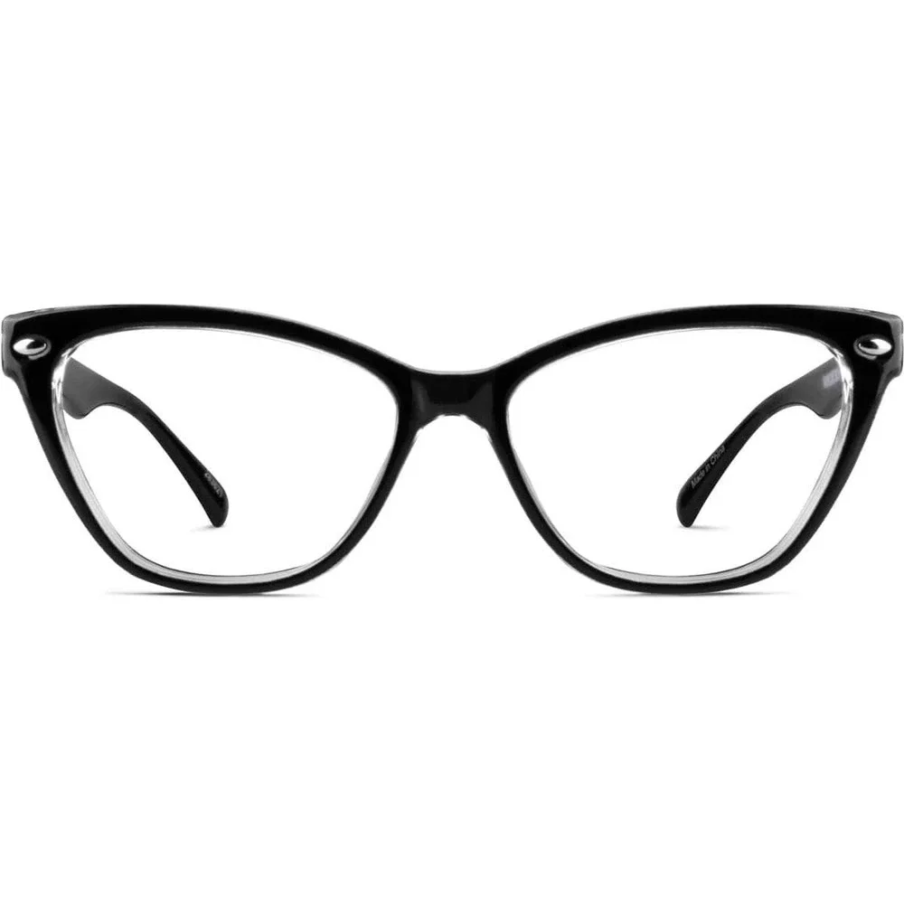 Vintage Style Black Clear Cat Eye Glasses Frames Retro Women